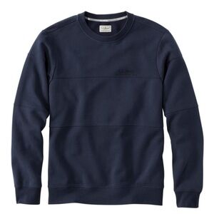 L.L.Bean 1912 Navy Crewneck Sweatshirt Classic Cozy Heritage Pullover Size L